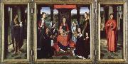 Hans Memling the donne triptych oil